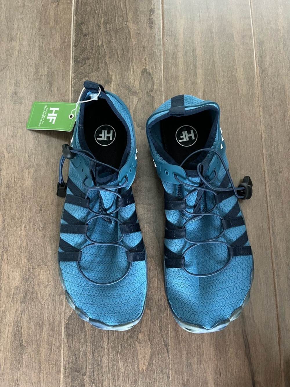 HF Light Blue Women's Athletic Shoes - Flexible Performance Fit